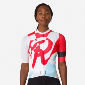 Koszulki Rapha St Raphael Pro Team Aero Damskie Multicolour | QWFVHU352