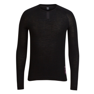 Top Termiczny Rapha Merino Long Sleeve Męskie Czarne | KHGFSM629
